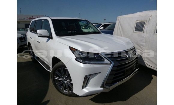 Acheter Import Voiture Lexus LX Blanc à Import - Dubai, Marquesas