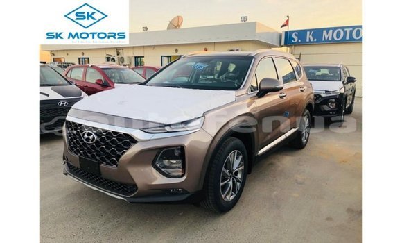 Buy Import Hyundai Santa Fe Brown Car in Import - Dubai in Marquesas