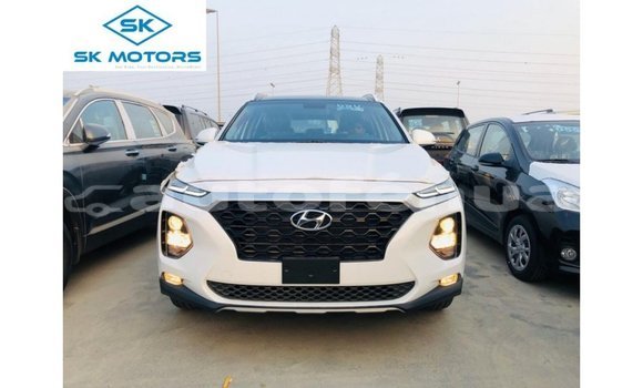 Buy Import Hyundai Santa Fe White Car in Import - Dubai in Marquesas