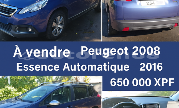 Buy Used Peugeot 2008 Blue Car in Teva I Uta in Tahiti