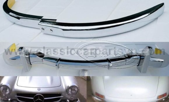 Medium with watermark mercedes 300sl gullwing coupe bumper 1954 1957 1