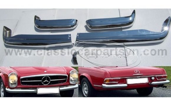Medium with watermark mercedes pagode w113 bumpers 1963 1971 1