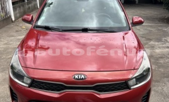 Acheter Occasion Voiture Kia Rio Rouge à Faaa, Tahiti